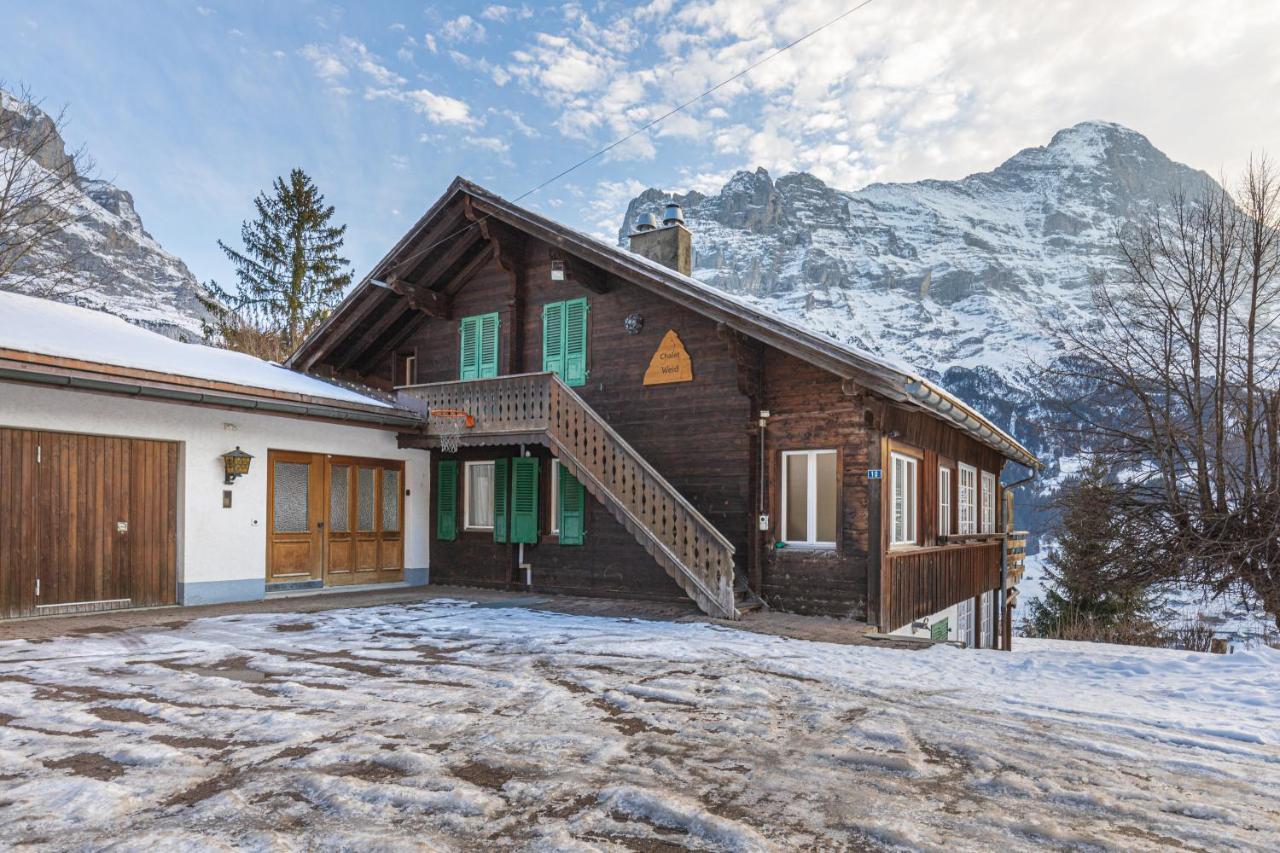 גרינדלוולד Chalet Weid - Aare Jungfrau Ag מראה חיצוני תמונה
